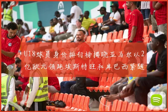 U18球员身价排行榜揭晓亚马尔以2亿欧元领跑埃斯特旺和库巴西紧随其后